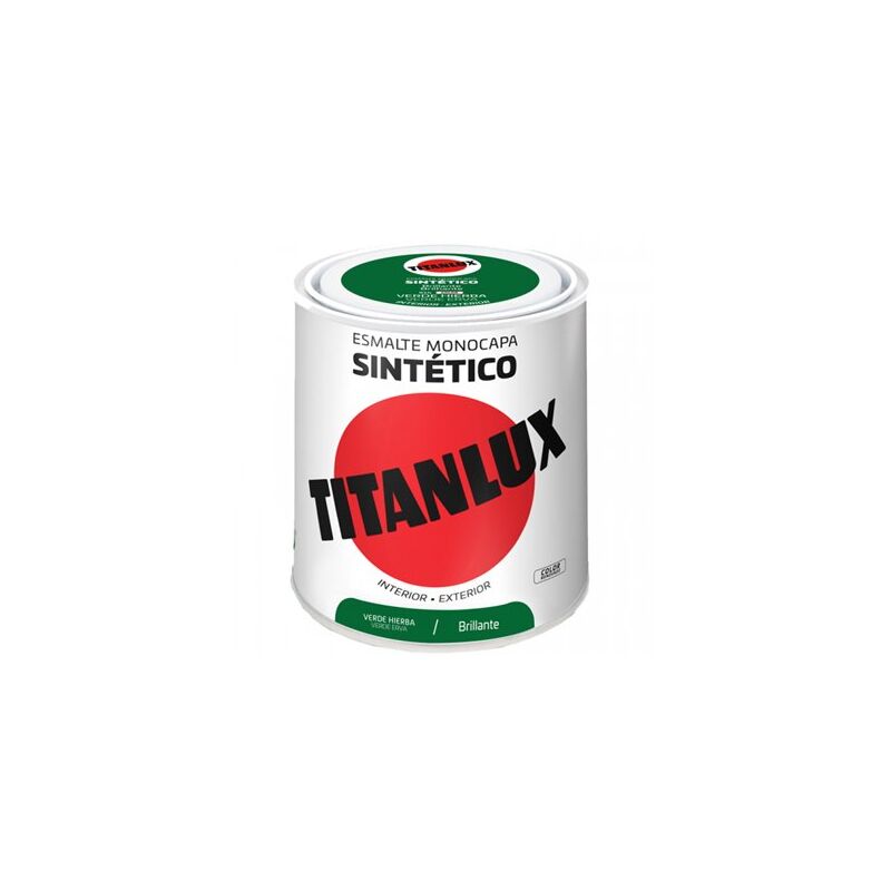 foto del prodotto smalto verde erba 250ml 514 titan lux