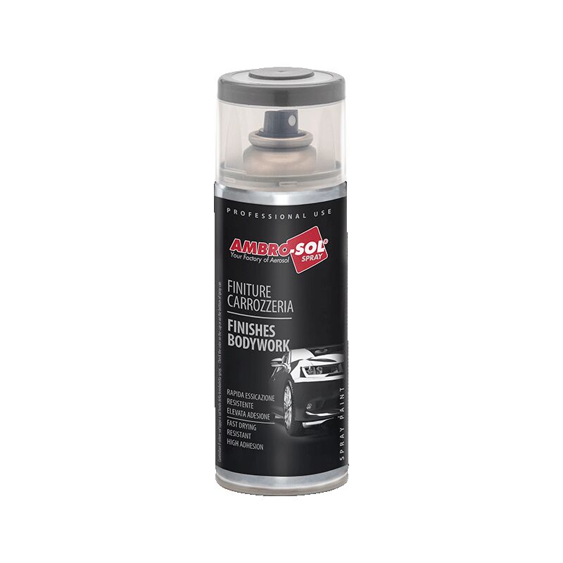 foto del prodotto smalto vernice spray alluminio cerchi auto ambro sol rapida essiccazione 400 ml.
