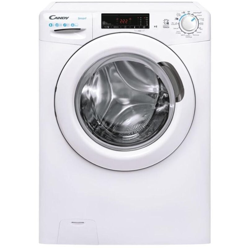 foto del prodotto smart css128tw3 11 lavatrice caricamento frontale 8 kg 1200 giri min bianco candy