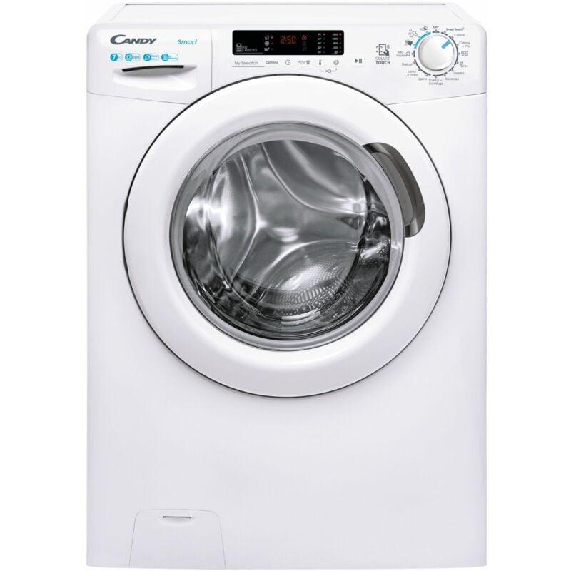 foto del prodotto smart css4372dw4 1 11. tipo di carica caricamento frontale. capacit cestello 7 kg, classe di efficienza della centrifuga b, silenziosit 