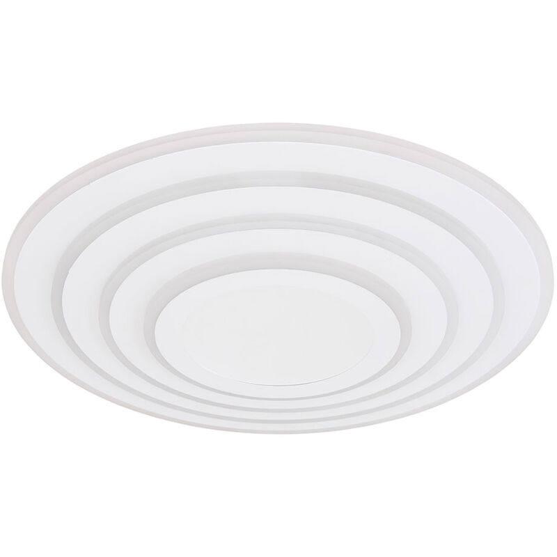 foto del prodotto smart home plafoniera led cct plafoniera smart plafoniera camera da letto, dimmerabile con telecomando, 1x smart led 50w 3000 6500 kelvin, 50 cm