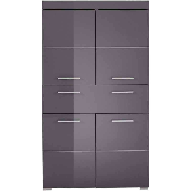 foto del prodotto smart living arredamenti, materiale a base di legno, grigio grigio agave alta lucentezza , 73 x 132 x 31 cm trendteam