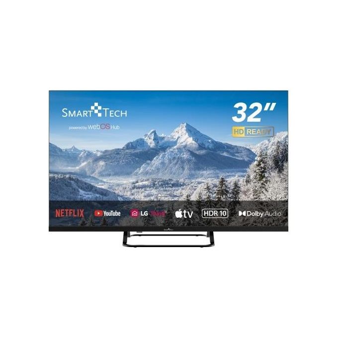 foto del prodotto smart tech 32hw01v tv 32 pollici 1v hd led webos smart tv