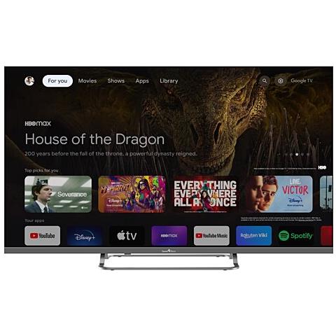 foto del prodotto smart tech tv led 40 100 cm full hd 40fg01v, smart tv google tv, hdmi, usb, hevc, dolby audio, hdr