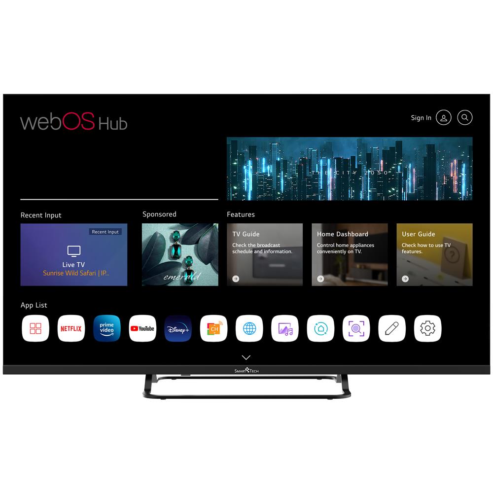 foto del prodotto smart tech tv led full hd 40 40fw01v smart tv webos