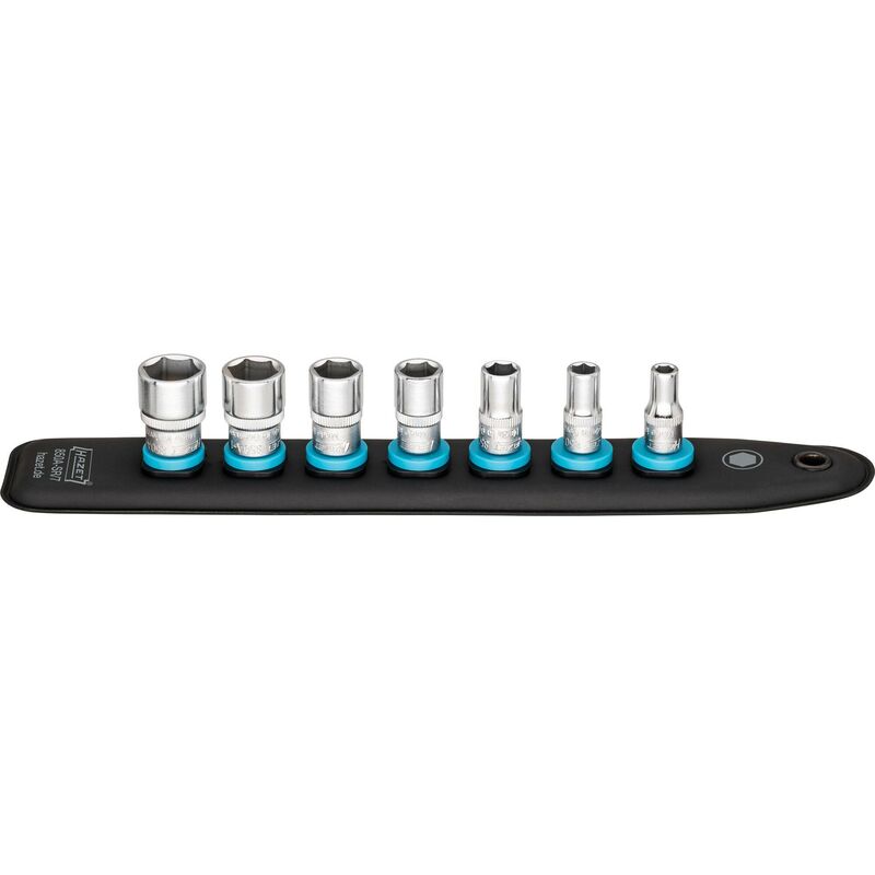 foto del prodotto smartrail con 7 slot 850a sr 7 attacco quadro, cavo, 1 4 di pollice 6,3 mm profilo trazione esagono esterno 3 16 1 4 5 16 3 8 