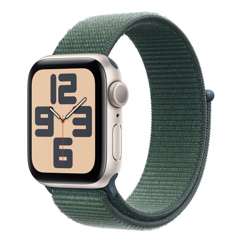 foto del prodotto smartwatch apple mxeh3ql a watch se 2nd alluminio gps sport loop starl