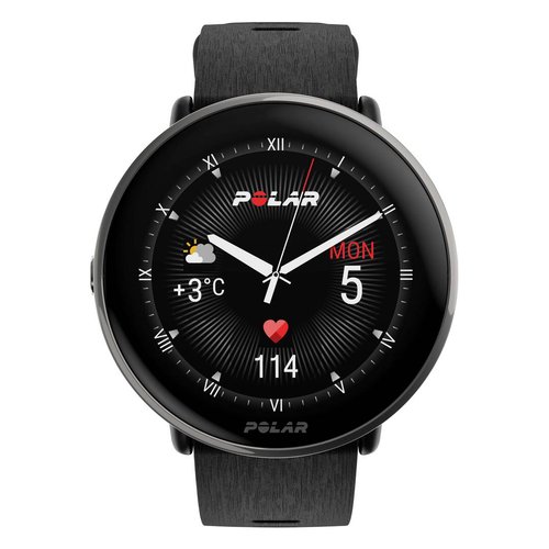 foto del prodotto smartwatch polar 900110027 ignite 3 titanium silver e black
