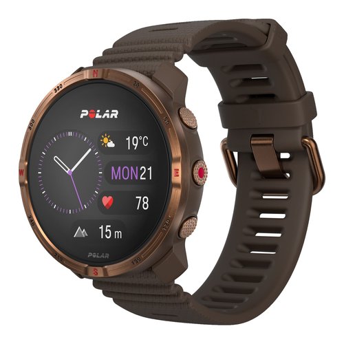 foto del prodotto smartwatch polar 900115135 grit x2 brown copper