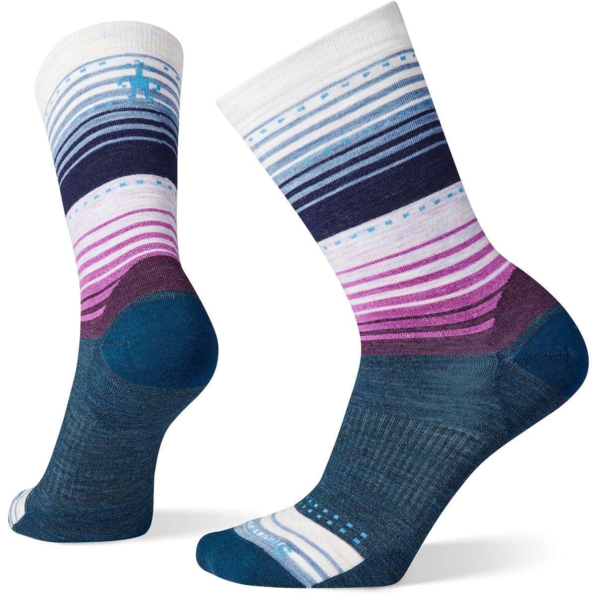 foto del prodotto smartwool donna calze everyday stitch stripe crew