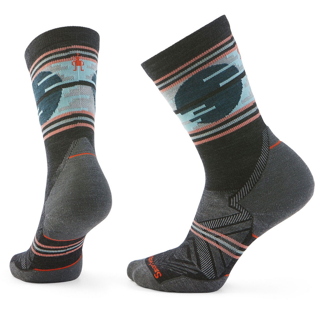 foto del prodotto smartwool donna calze trail run targeted sunset trail crew