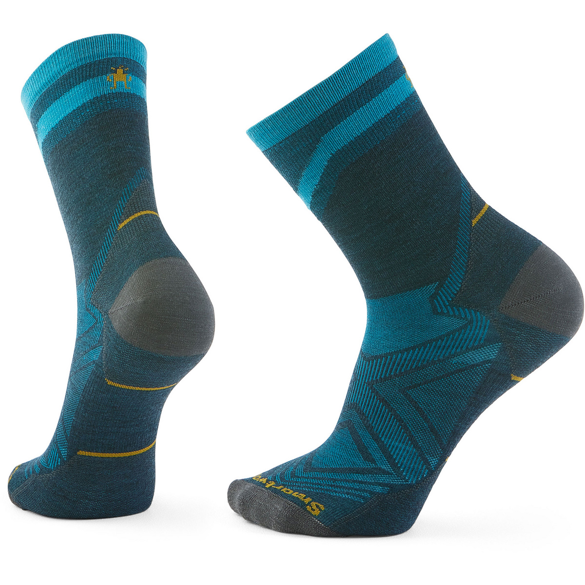 foto del prodotto smartwool uomo calzini run zero cushion mid crew