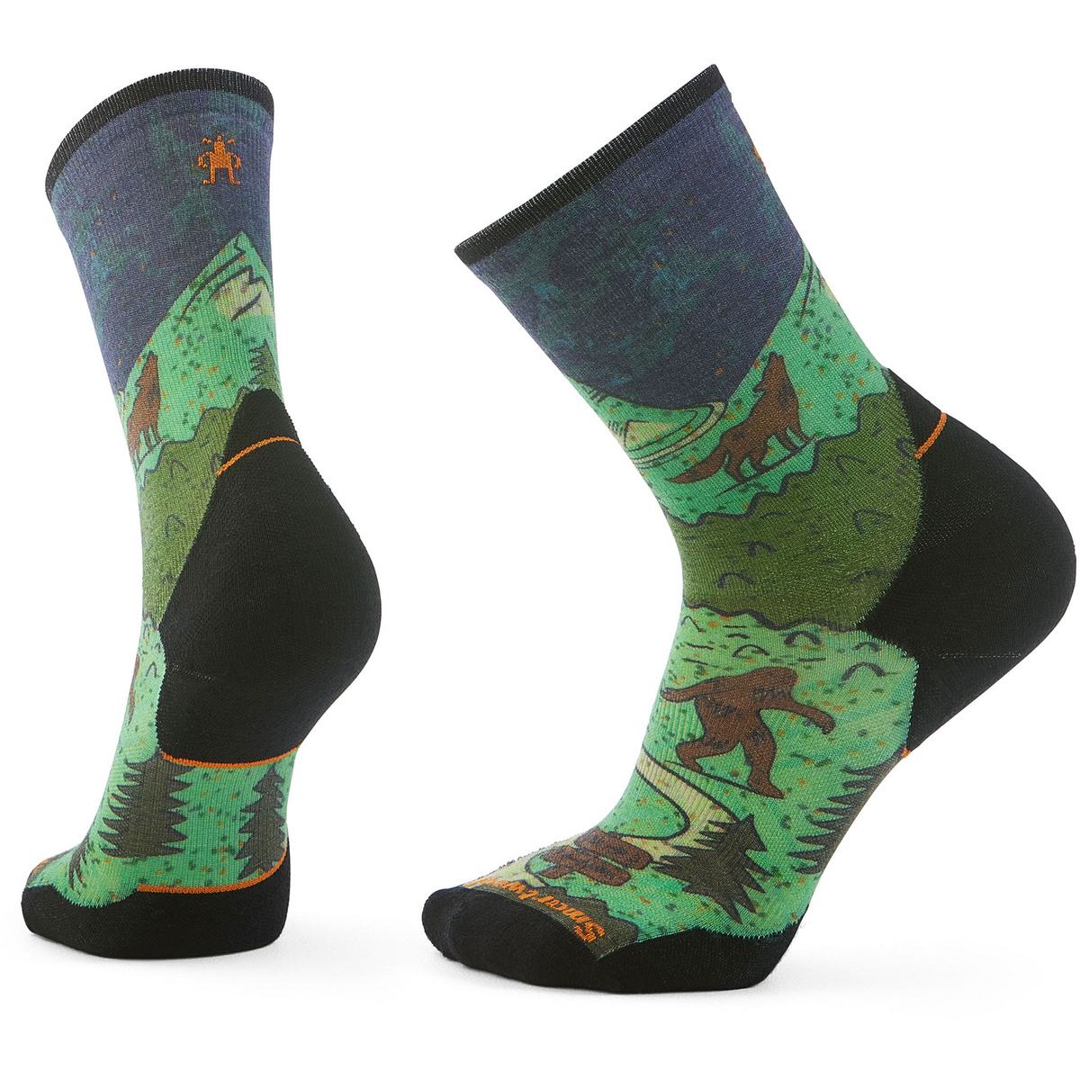 foto del prodotto smartwool uomo calzini trail run targeted cushion neature