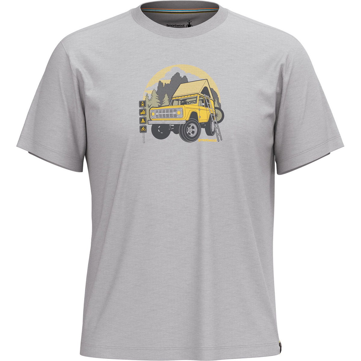 foto del prodotto smartwool uomo maglietta long weekend graphic