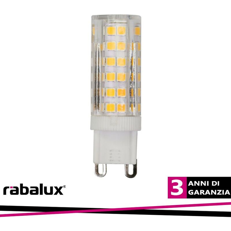 foto del prodotto smd led, g9, 4w, 350lm, 2700k luce calda