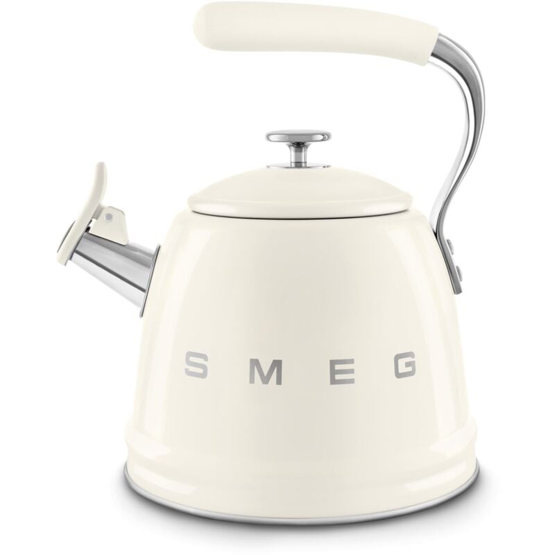 foto del prodotto smeg bollotore con fischio 50 s style panna