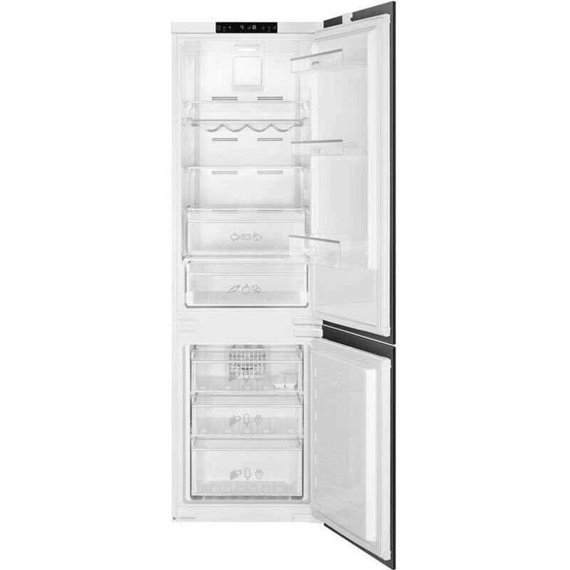 foto del prodotto smeg - c8174tne frigorifero da incasso con congelatore 254 l e bianco