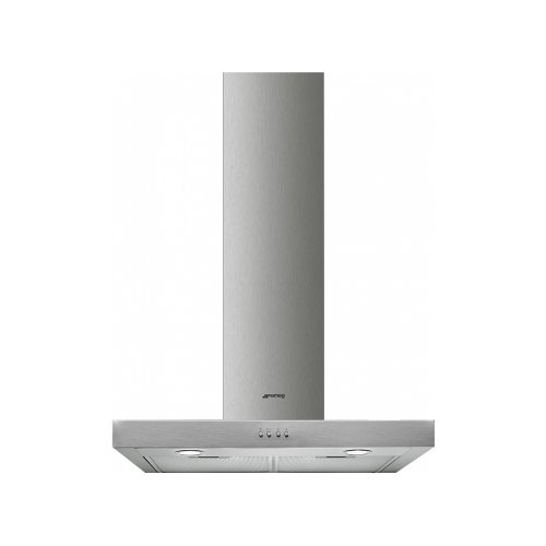 foto del prodotto smeg cappa aspirante a muro 60cm 180w d luce led inox kate600ex