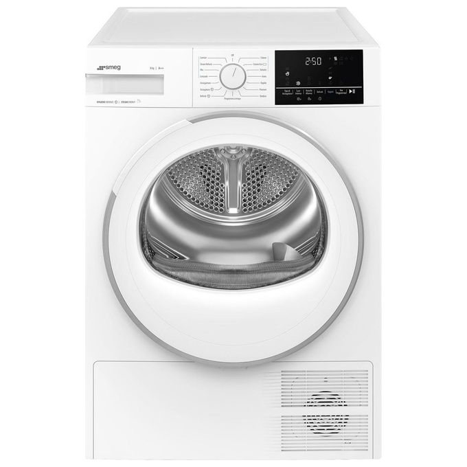 foto del prodotto smeg dn82se asciugatrice dry 8 kg classe a steam 15 programmi