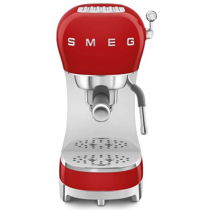 foto del prodotto smeg ecf02rdeu macchina da caffe' espresso made in italy rosso