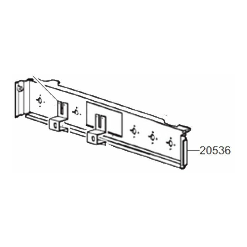 foto del prodotto smeg facciata del cassetto originale con codice 20536 forni, fornelli elettrici e a gas 4356740