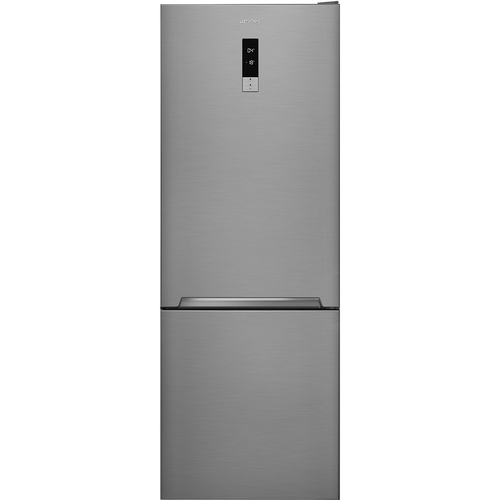 foto del prodotto smeg fc48xdne frigorifero combinato libera installazione 481 l inverter no frost classe e inox
