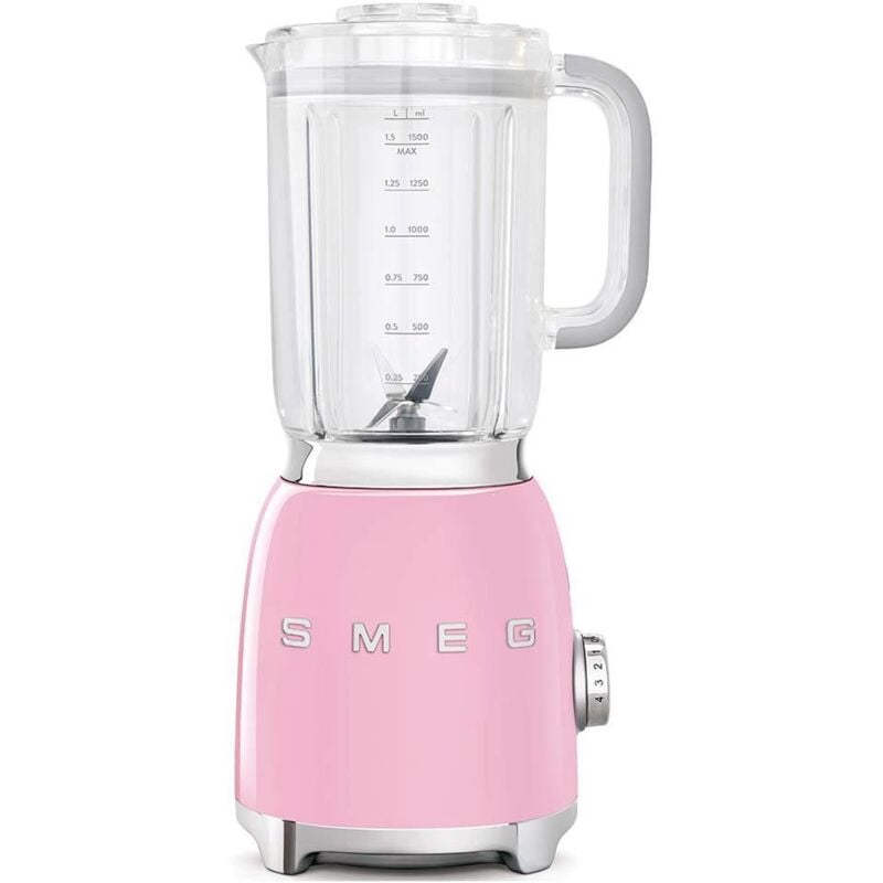 foto del prodotto smeg frullatore con bicchiere 50 s style rosa