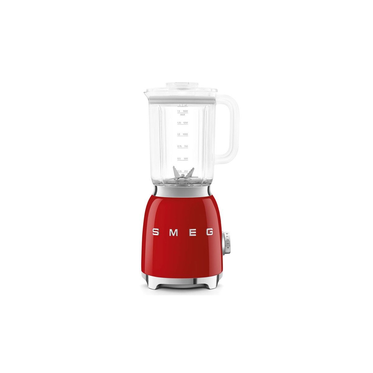 foto del prodotto smeg glass blender red blf03rdeu - 8017709328450