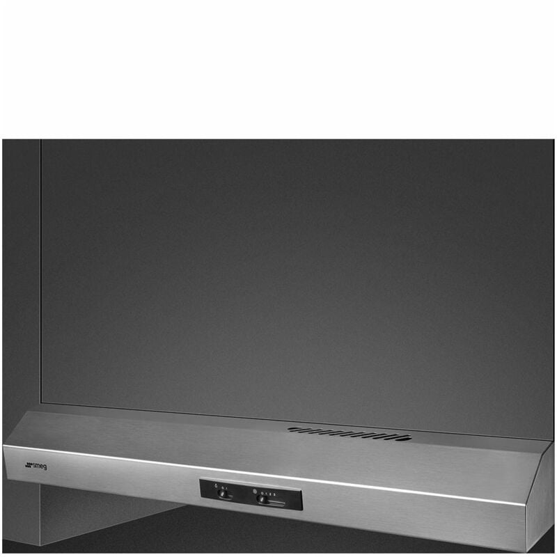foto del prodotto smeg kte90e2 cappa aspirante incassato acciaio inox 282 m h d