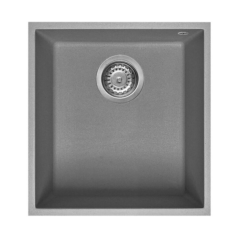 foto del prodotto smeg lavello incasso monovasca sottotop colore cemento vzum40ct