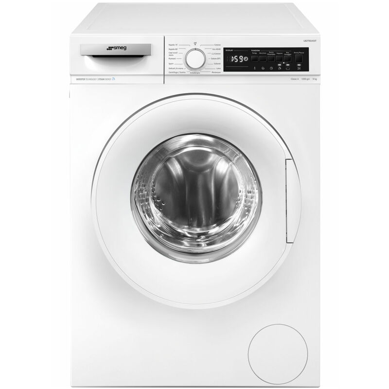 foto del prodotto smeg lb2t92asit lavatrice caricamento frontale 9 kg bianco