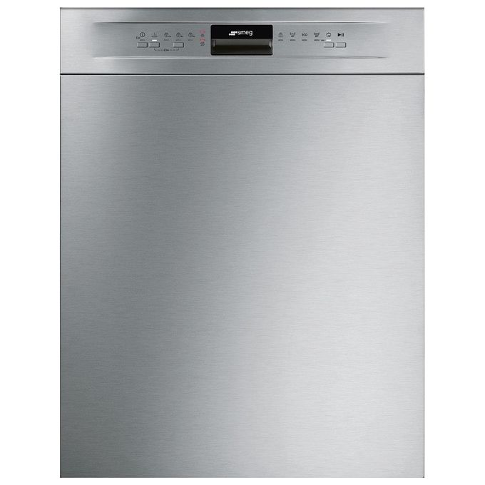 foto del prodotto smeg lsp382cx lavastoviglie da incasso sottopiano 13 coperti classe energetica c 5 programmi motore inverter 2.0 60 cm inox