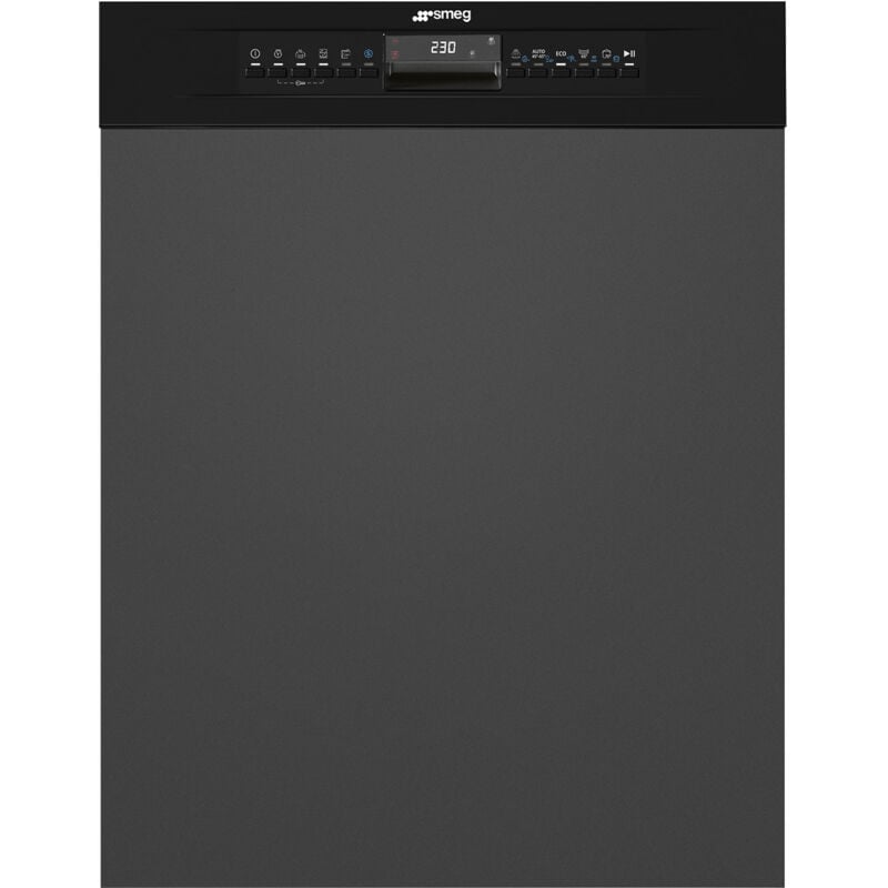 foto del prodotto smeg pl364cn. posizionamento dell apparecchio a scomparsa parziale, dimensione dimensione massima 60 cm , colore pannello di controllo nero.