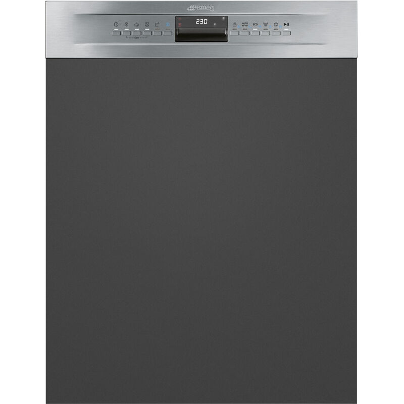 foto del prodotto smeg pl364cx. posizionamento dell apparecchio a scomparsa parziale, dimensione dimensione massima 60 cm , colore pannello di controllo acciaio
