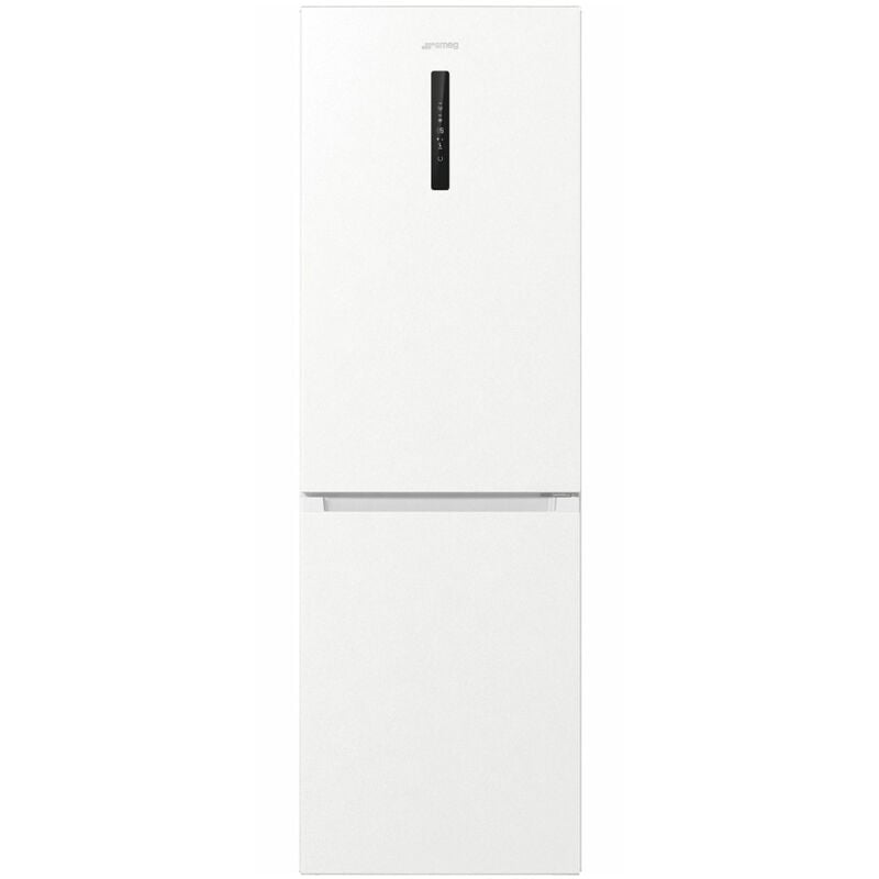 foto del prodotto smeg rc18wdne. capacit netta totale 300 l. cerniera porta destra, tipo di display led. classe climatica sn t, emissione acustica 38 db.