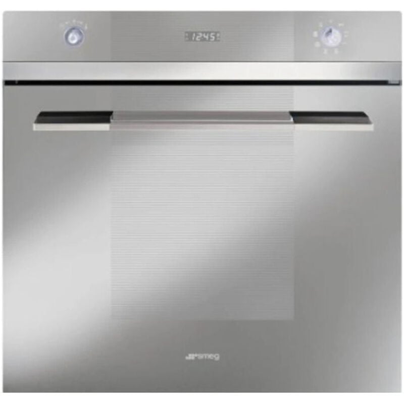 foto del prodotto smeg - sc109sg-8. tipo di forno forno elettrico, capacità interna forno totale 60 l. colore del prodotto argento, tipo di controllo pulsanti.