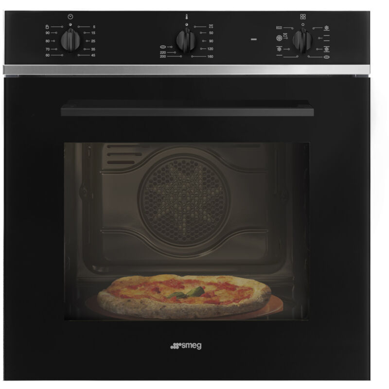 foto del prodotto smeg - sf64m3pzb forno da incasso elettrico 65 l 3000 w classe a nero