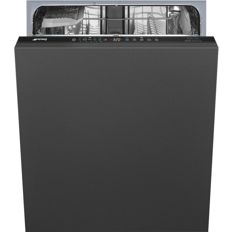 foto del prodotto smeg st273cl. posizionamento dell apparecchio a scomparsa totale, dimensione dimensione massima 60 cm , colore pannello di controllo nero.