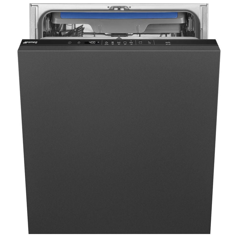 foto del prodotto smeg stl362dq. posizionamento dell apparecchio a scomparsa totale, dimensione dimensione massima 60 cm , colore pannello di controllo nero.