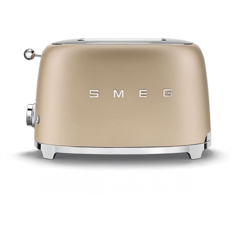 foto del prodotto smeg tostapane 50 s style 2 fette oro opaco