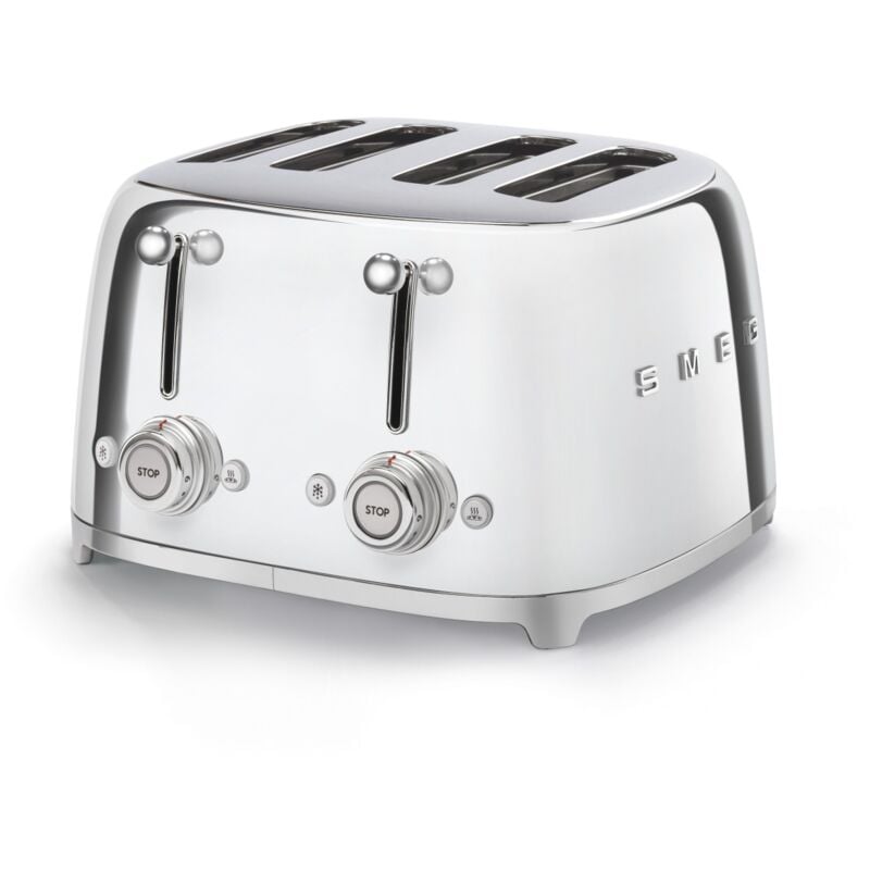 foto del prodotto smeg tostapane 50 s style 4 fette cromato