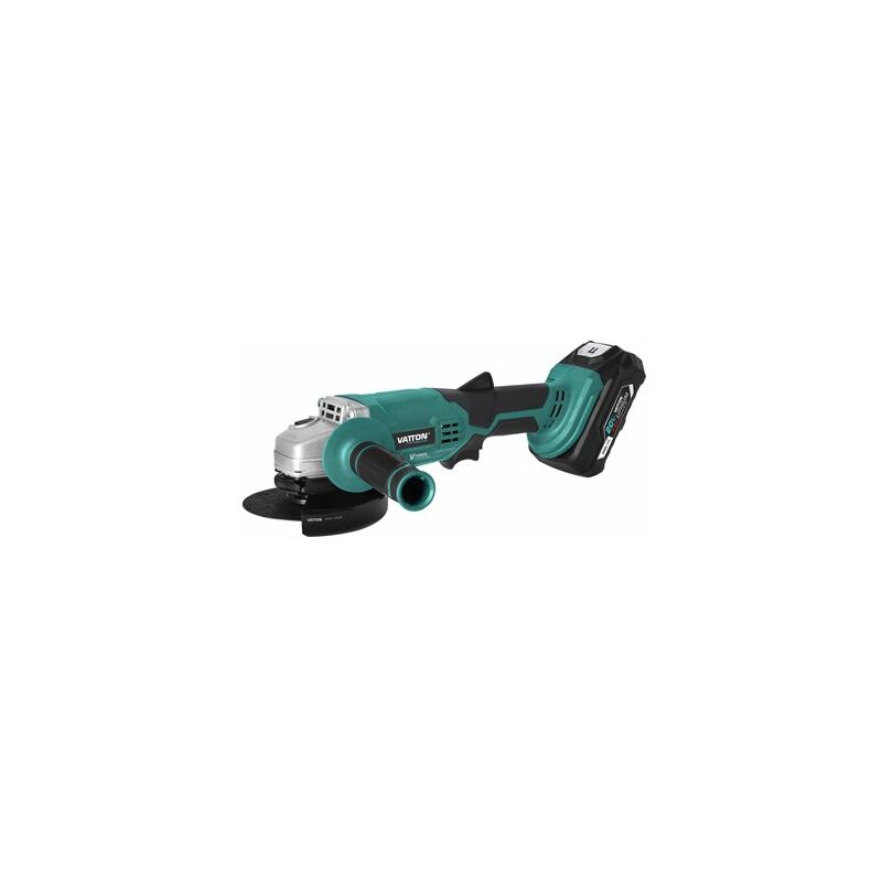foto del prodotto smerigliatrice 115mm vascan 20v 1 batteria 2.0ah