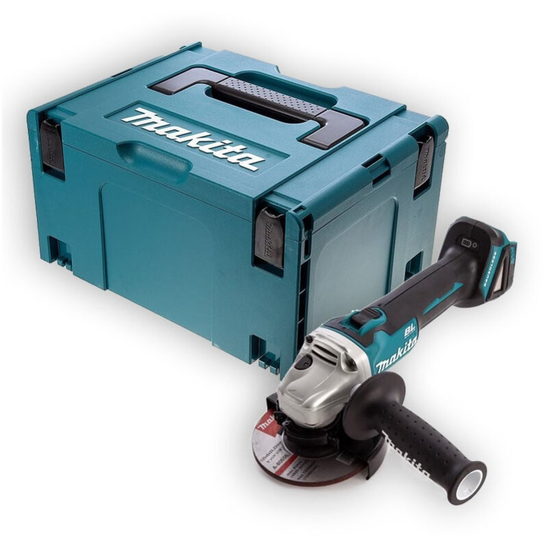 foto del prodotto smerigliatrice 125 mm 18 v li ion makita senza batteria o caricatore dga506zj