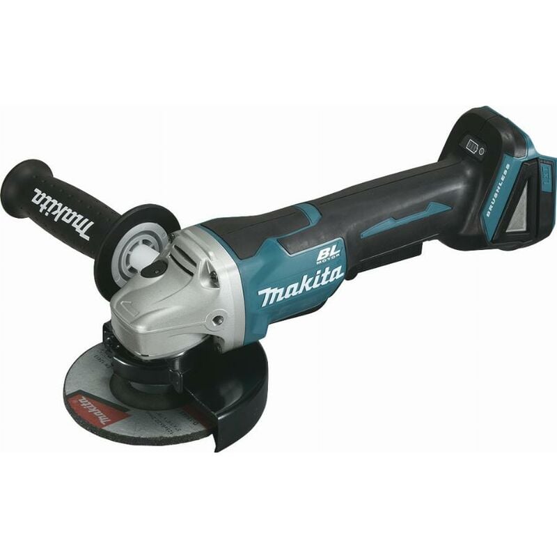 foto del prodotto smerigliatrice 125 mm 18 v li ion makita senza batteria o caricatore dga508zj