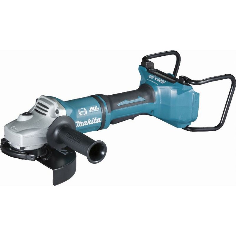 foto del prodotto smerigliatrice 180 mm 36 v 2 x 18 v li ion makita senza batteria o caricatore dga700z
