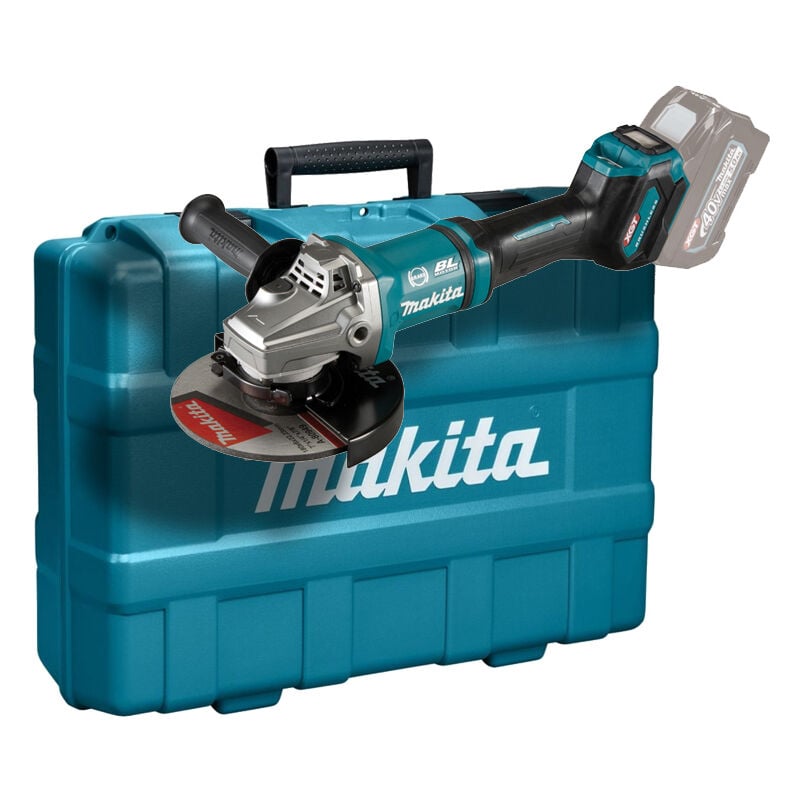 foto del prodotto smerigliatrice 180 mm 40v bluetooth makita senza batteria ga037gz