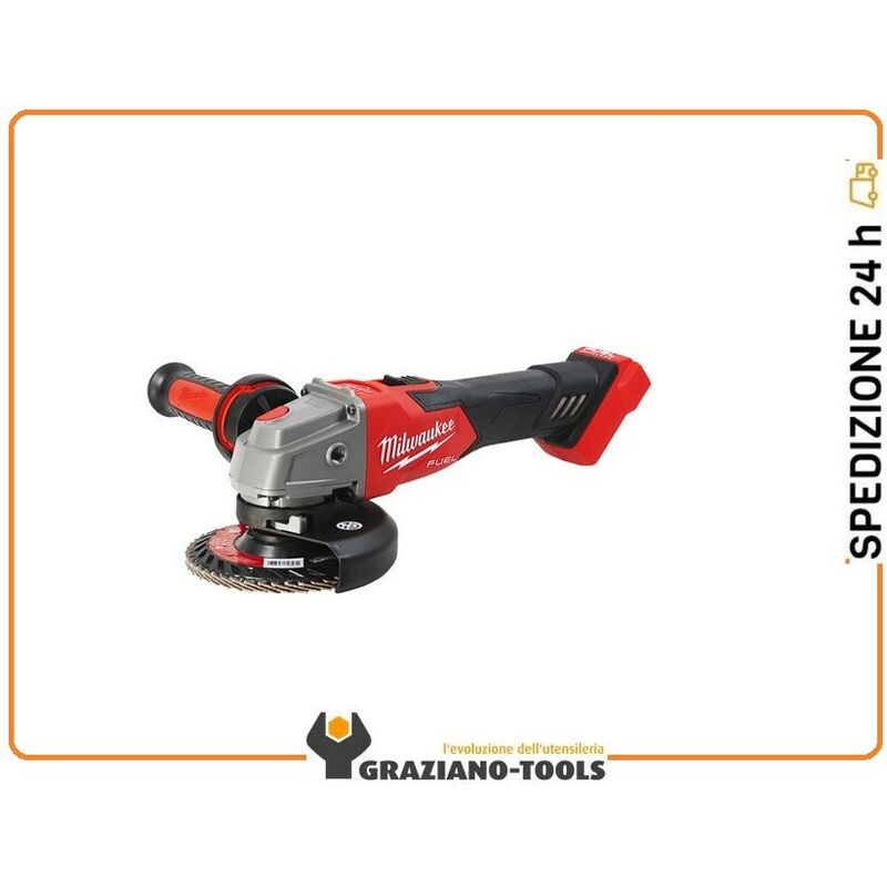 foto del prodotto smerigliatrice a batteria m18 fsag125x 0x milwaukee