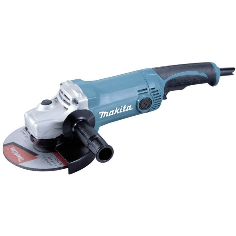 foto del prodotto smerigliatrice angolare 180mm 2000w, nero makita
