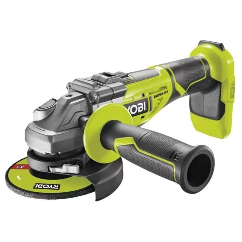foto del prodotto smerigliatrice angolare 18v brushless ryobi 125mm senza batteria o caricatore rag18bl 0
