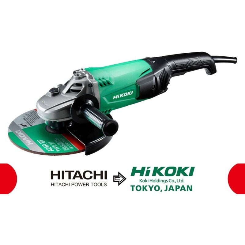 foto del prodotto smerigliatrice angolare 230 mm, 2200 w g23swu2ugz hikoki